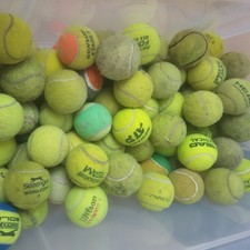 30 Used Dog Tennis Balls