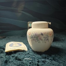 Wedgewood - Bone China - "ANGELA" - Ginger Jar - Made in England - 10.5 cm Tall