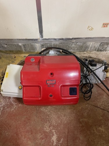 Gas boiler burner - gas,