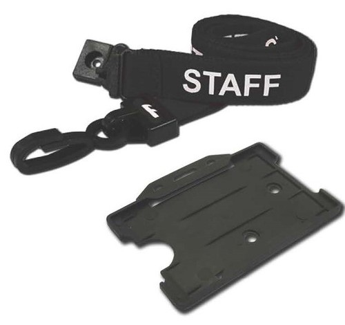 Staff neck strap - lanyard, with