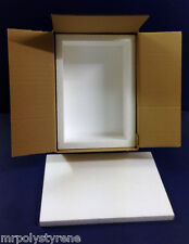 POLYSTYRENE COOL FISH BOX  ROYAL MAIL DEEP SMALL SIZE