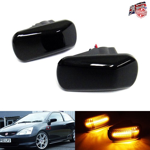 Black side indicator led - black,