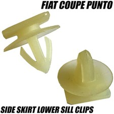 10x CLIPS FOR FIAT COUPE PUNTO