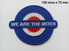 Mod Patch We Are The Mods Sew / Iron On Badge Mod Culture Way Of Life