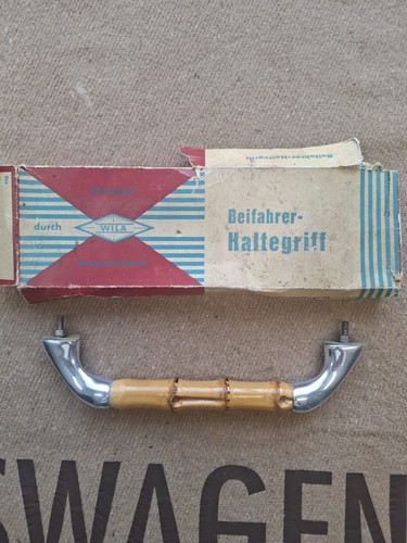 Wood handle split oval bug - vw,