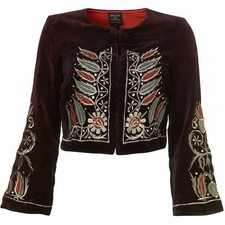 KATE MOSS TOPSHOP burgundy