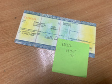 GENUINE YAMAHA RD350 1973 US TITLE FOR REFERENCE/DISPLAY/MANCAVE WORLDWIDE POST