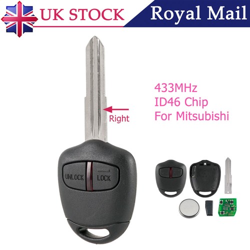 Button remote key fob id46 - fob,
