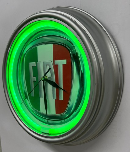 Fiat green led neon - green, effect'