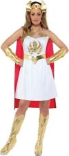 Ladies She-Ra Glitter Print Costume