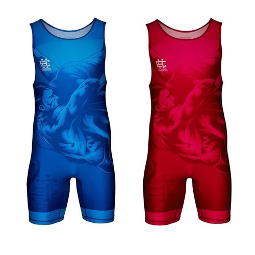 Men wrestling singlet - men's,