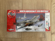 W198 Airfix Model Kit A68208 - North American P-51D Mustang - 1/72 - Pts Sealed