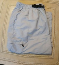 Cream 3/4 Sweat Pants Three Quarter Bottoms Adult Men Size L.