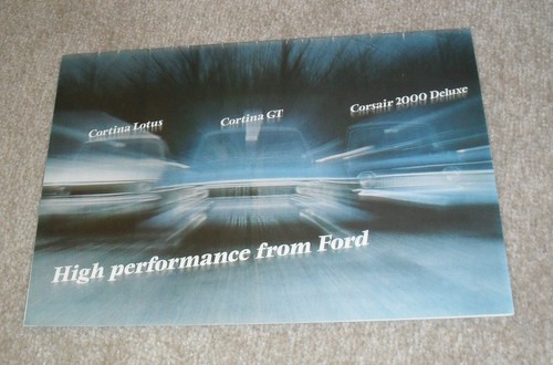 Ford high performance brochure - performance,