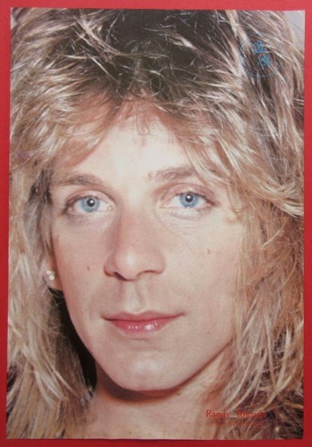 Randy rhoads 1982 clipping - randy,