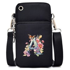 26 Letter Mobile Phone Bag Pouch Crossbody Bag Purse Wallet Shoulder Bag in UK
