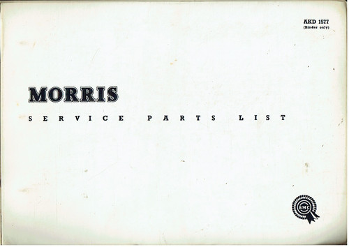 Morris minor series 1000 - minor, ii