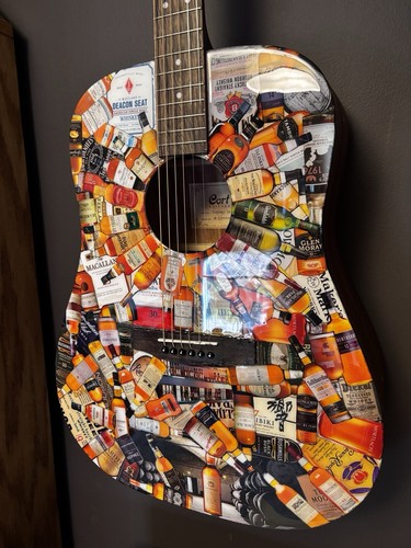 Cort acoustic whiskey guitar - acoustic,