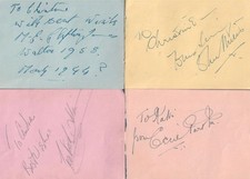 I WAS MONTY'S DOUBLE 1958 (M E CLIFTON JAMES / JOHN MILLS)  SIGNED AUTOGRAPHS