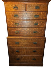 Rare Heals Oak Chest Of