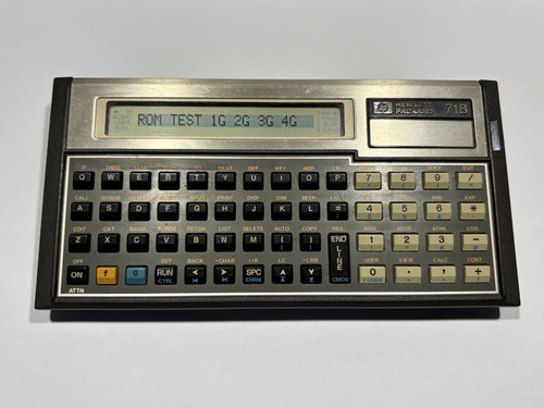 Hewlett packard 71b - hewlett,