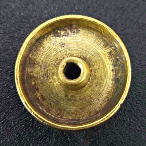 Antique vintage brass caster - antique/vintage,