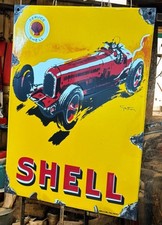 Shell Garage Advertising