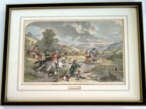 Stag hunting the - reign, of