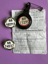 PSV Badges Yorkshire Traffic