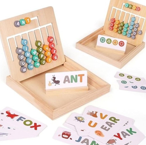 Wooden montessori toy for - montessori, kids
