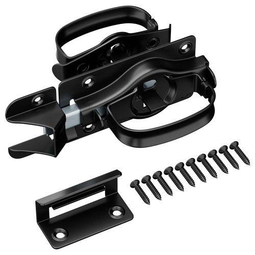 Swinging shed door - swinging, latch,