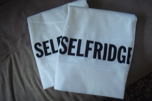 Two new large selfridges bags - large,