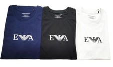Men's Emporio Armani EA7 short sleeve crew neck Cotton T-Shirt