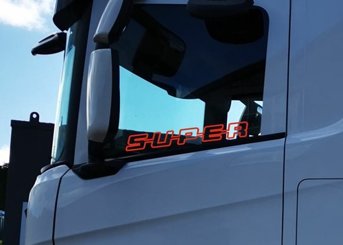 Scania super window stickers - window,