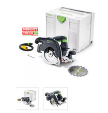 Festool 561760 Circular saw HK 55 EQ-Plus 110V fits onto rails (not included)