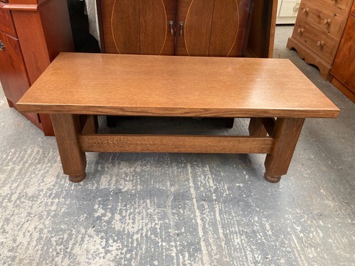 Heavy wooden coffee - coffee, table