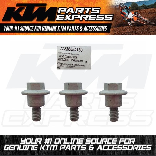 New ktm valve cover screw - valve,
