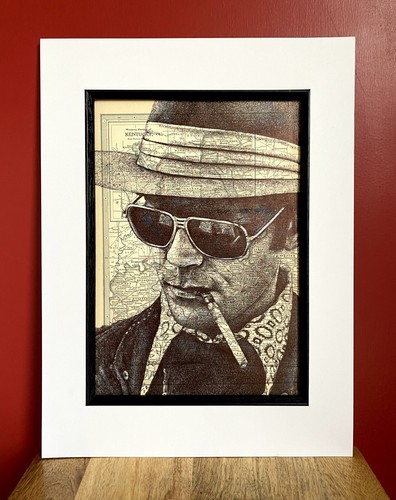 Hunter thompson portrait - s,