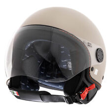 Demi Jet Helmet PIAGGIO for Vespa Visor 4.0 Matte Beige Wraparound