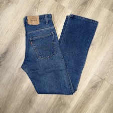 Vintage 1984 Levi's Jeans 521 02 Men Regular Straight Size W30 L32