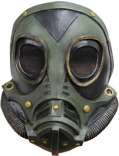 Mask head steam punk - gas,