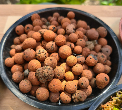 Leca clay pebbles pre - clay,