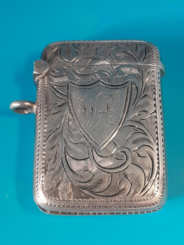 1906 antique engraved silver - -,