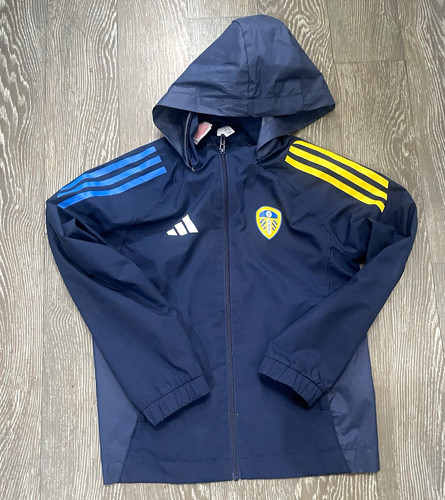 Adidas leeds united hooded - leeds,