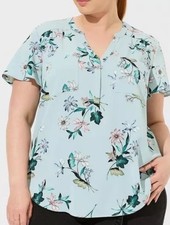 Torrid Harper Blue Floral