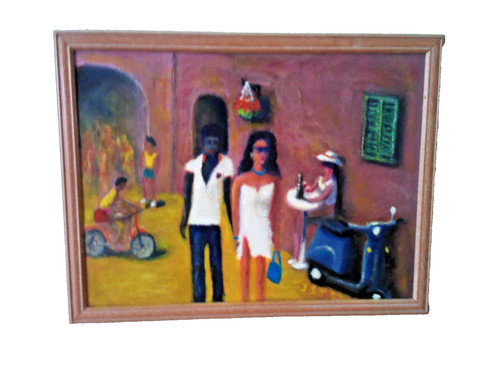 Summer shopping oil - shopping",