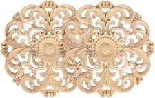 2-Pack Unfinished Wooden
