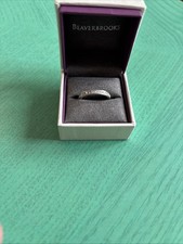 18ct white gold - , diamond