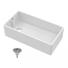 1 Bowl Fireclay Ceramic