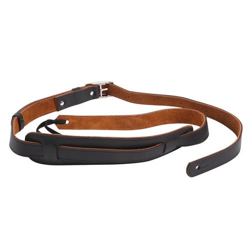 Leather and metal buckle - and,